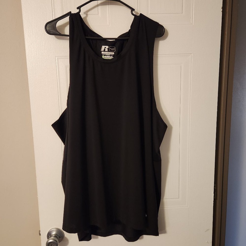 Mens russell tank top